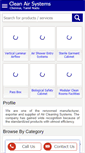 Mobile Screenshot of cleanairequipments.com